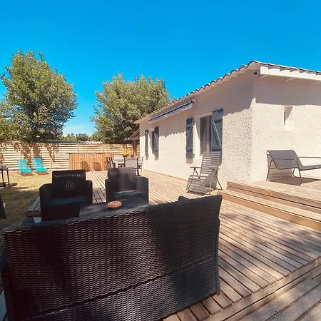 Maison Sur Terrain Spacieux 6 Personnes Proche Des Plages - Rare - V0826 * ヴィア
