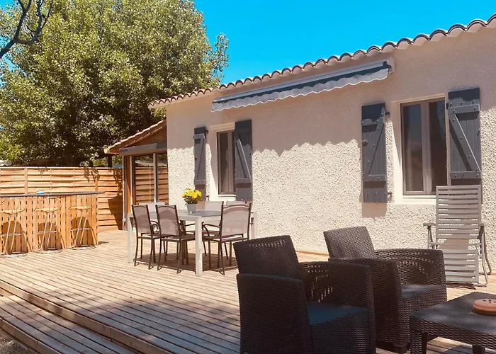 Maison Sur Terrain Spacieux 6 Personnes Proche Des Plages - Rare - V0826 * Vias