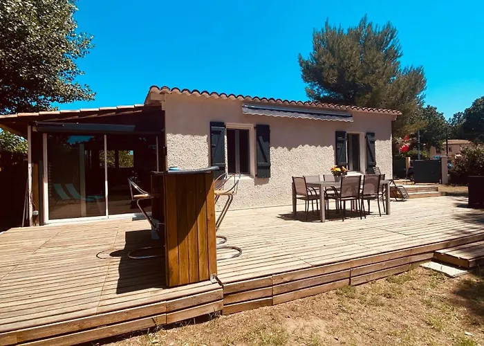 Maison Sur Terrain Spacieux 6 Personnes Proche Des Plages - Rare - V0826 Villa Vias